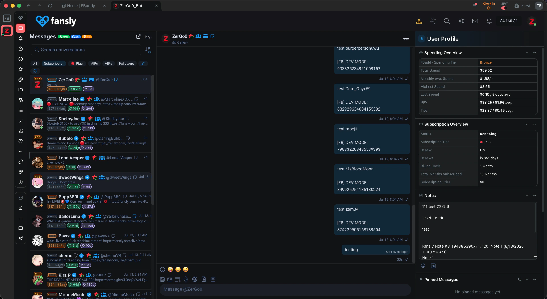 Aperçu de FBuddy CRM 1 background